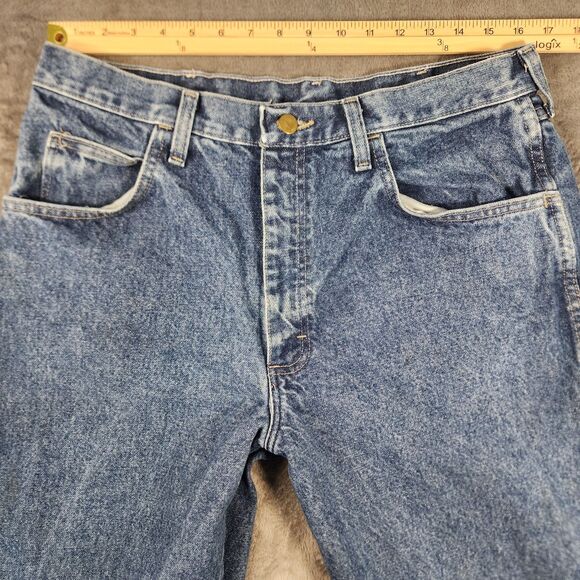 Bulwark FR Flame Resistant Jeans Mens 34x34 Straight Leg Cotton Denim Workwear - Picture 6 of 11